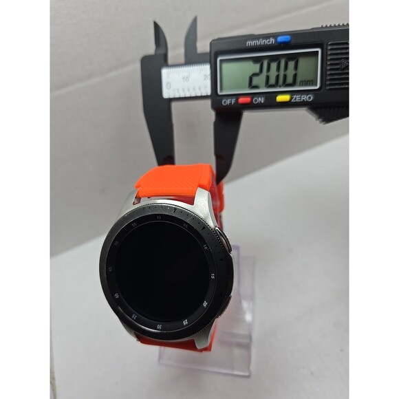 Samsung Galaxy Watch 48mm SM R800 Bluetooth GPS Silver Black *READ - Picture 6 of 12